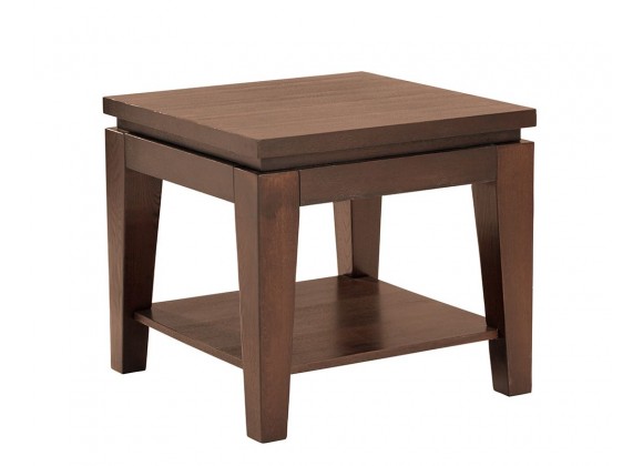 SUNPAN Asia End Table - Square, Frontview