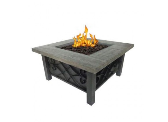 Bond Marbella Steel Gas Firebowl