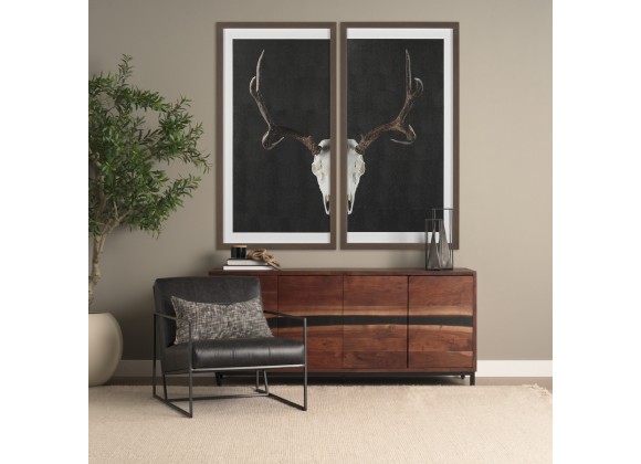 Mercana Hemlock 69L x 18W x 30H Brown Wood Sideboard
