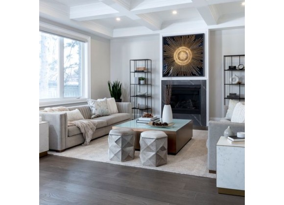 Sunpan Shiloh Coffee Table - Lifestyle