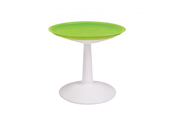 Sprout Green Round Side Table