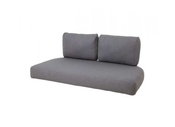 Cane-Line Nest 2-Seater Sofa Cushion Set INDOOR Grey