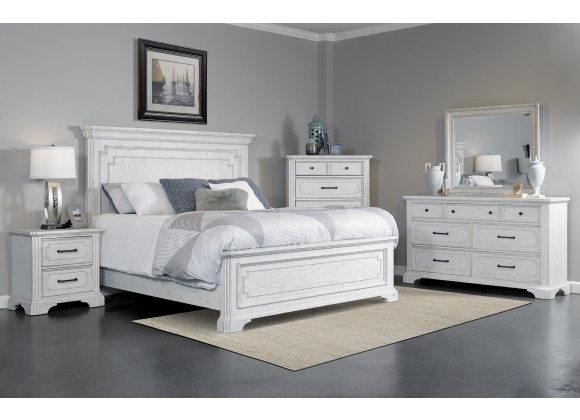 Alpine Furniture Clara Nightstand - Lifestyle