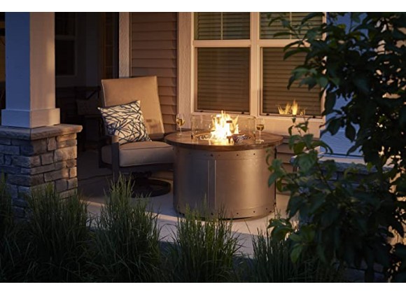 Outdoor Greatroom Company Edison Fire Table - Lifestyle