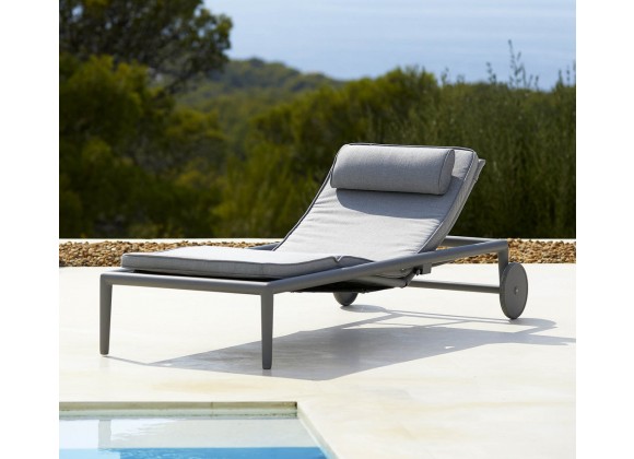 Cane-Line Conic Sunbed W/Gas Spring Outdoor