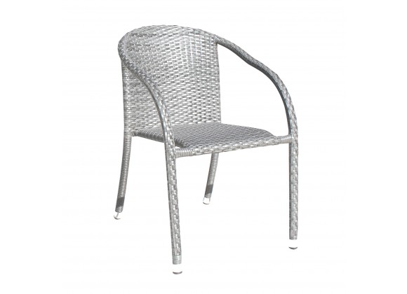 Hospitality Rattan Patio Athens Stackable Woven Armchair