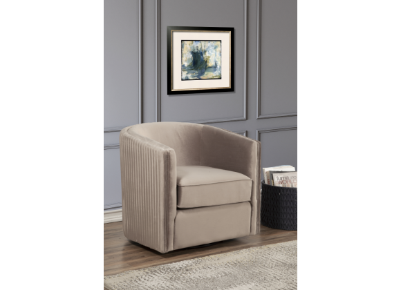 Alpine Furniture Maison Swivel Chair - Lifestyle