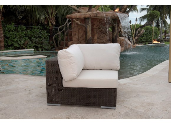 Hospitality Rattan Patio Soho Modular Corner Chair