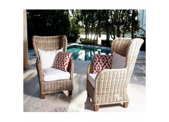 Nova Solo Wickerworks King Chair - Lifestyle Outdoor