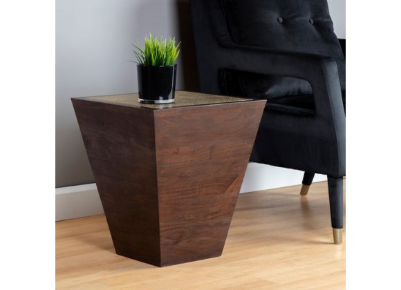 Sunpan Eve End Table in Medium / Large - Lifestyle