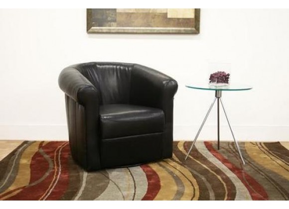 Baxton Studio Julian Faux Leather Club Chair