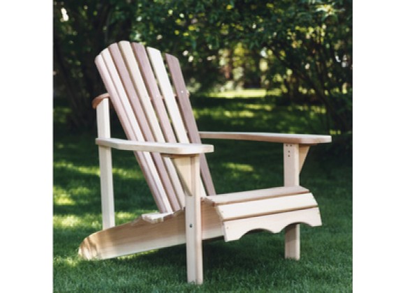 All Things Cedar Western Red Cedar Outdoor Adirondack Chair