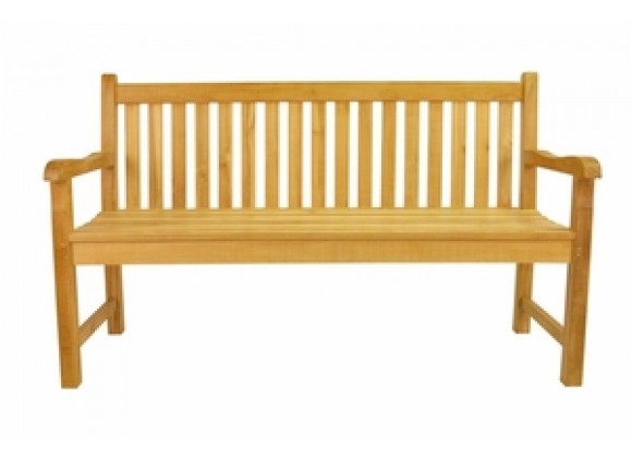 Anderson Teak Classic 4-Seater Bench - Front