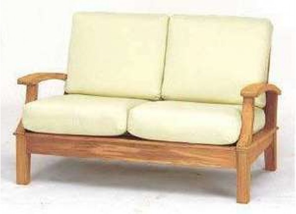 Anderson Teak Brianna Deep Seating Loveseat with Cushion