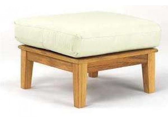 Anderson Teak Brianna Ottoman with Cushion