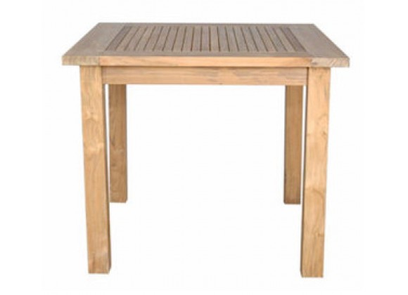 Anderson Teak Windsor 35-inch Square Table Small Slats