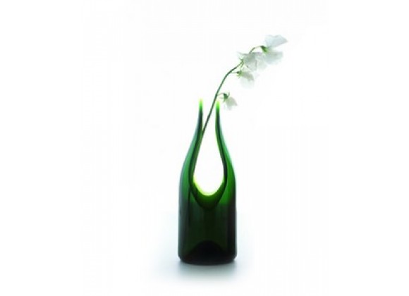 Artecnica tranSglass Cut Decorating Vase Polished