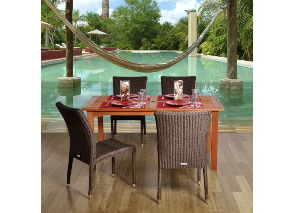 International Home Miami Amazonia Brugge 5-pc Dining Set