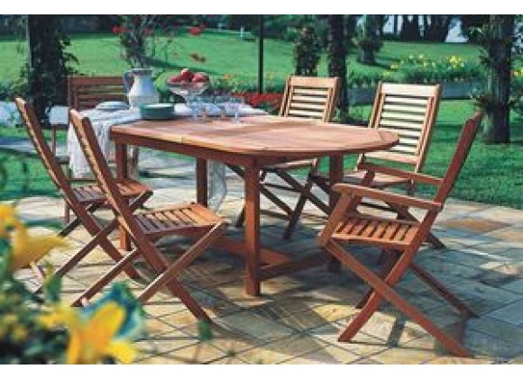 International Home Miami Amazonia Milano Extendable Seven Piece Set