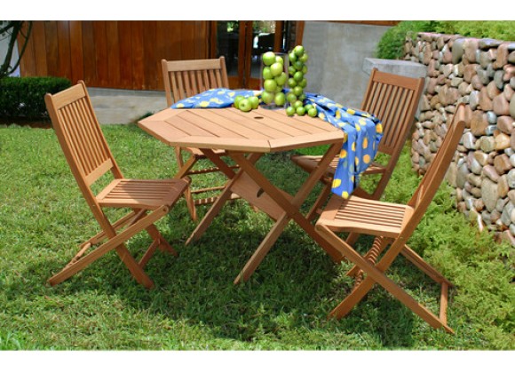 International Home Miami Amazonia Milano Octogon 5 Piece Set