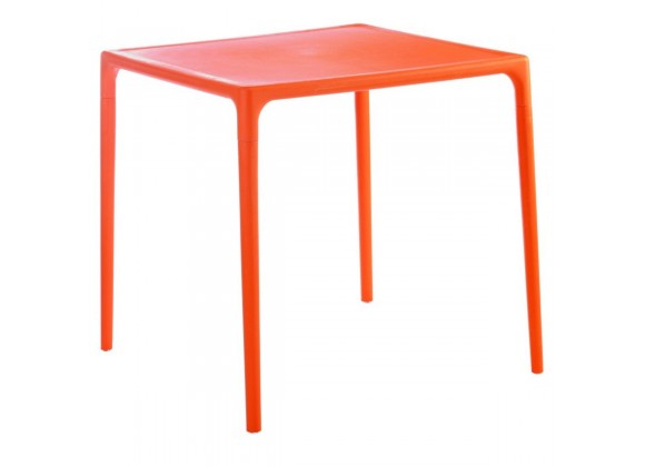 Compamia Mango Square Dining Table Orange 28 inch