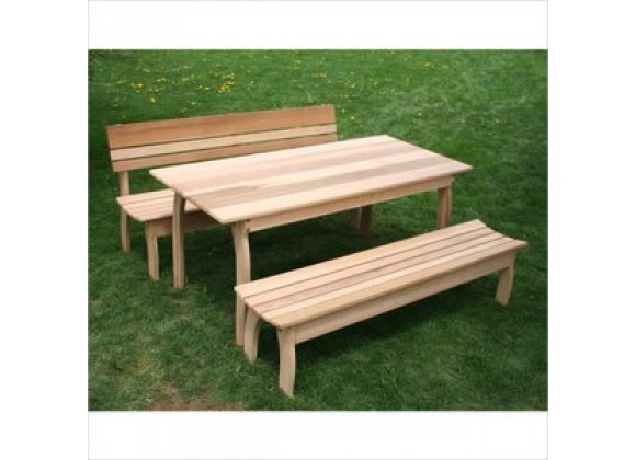 Creekvine Designs Cedar Odd Couple Dining Set