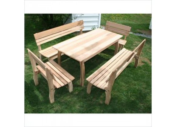 Creekvine Designs Cedar Chickadee Dining Set