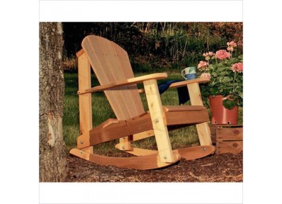 Creekvine Designs Cedar Adirondack Rocking Chair