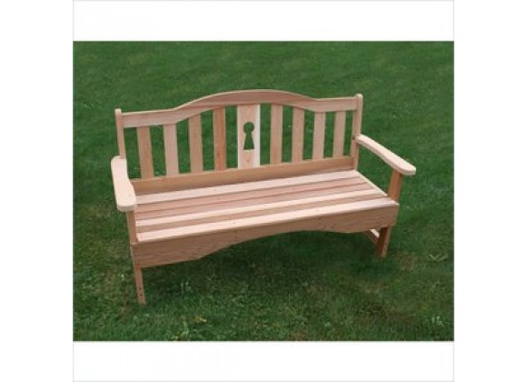 Creekvine Designs Cedar Keyway Garden Bench