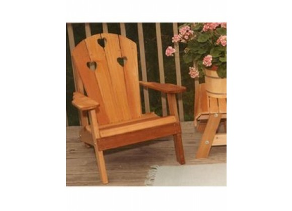 Creekvine Designs Cedar Country Hearts Adirondack Chair