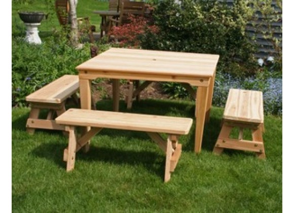 Creekvine Designs Cedar Social Dining Set