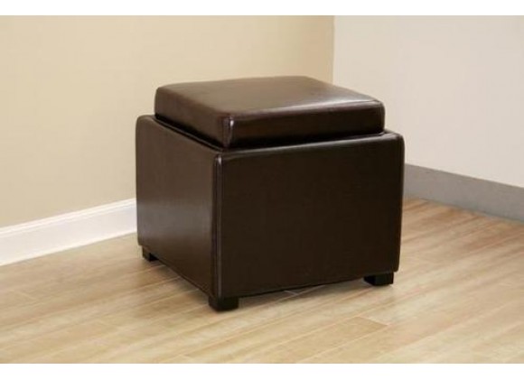 Baxton Studio Tate Storage Ottoman