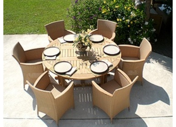 6 seater dining table round size cheap