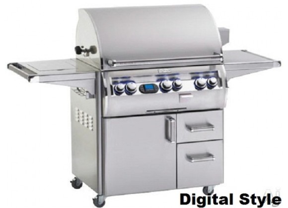 Fire Magic Echelon Diamond E790s Grill w/Flush Mounted Single Side Burner