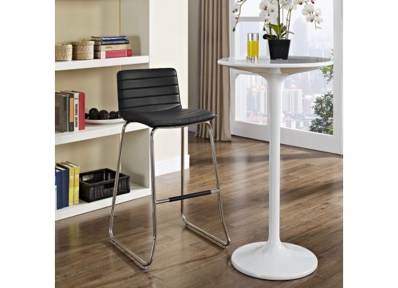 Modway Dive Bar Stool in Black
