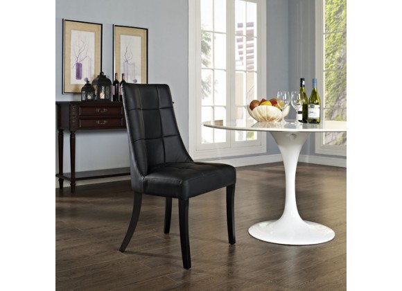 Modway Noblesse Vinyl Dining Side Chair