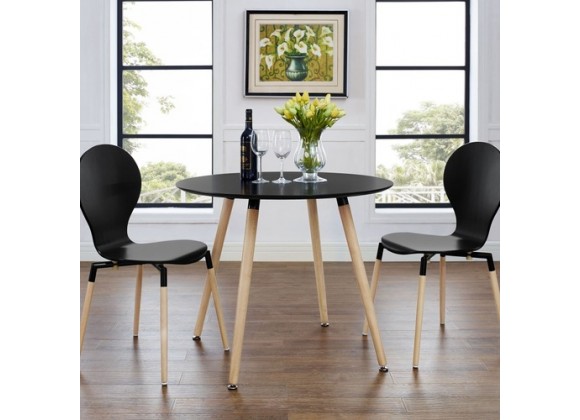 Modway Track Circular Dining Table
