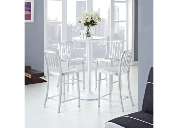 Modway Deck Counter Stool Set of 4
