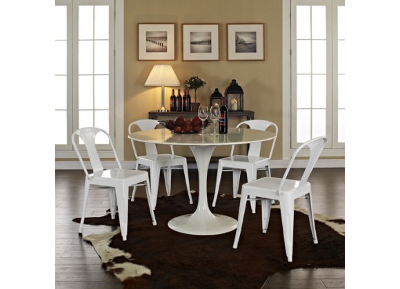 Modway Reception Dining Side Chair Set of 4