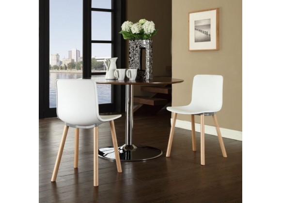 Modway Sprung Dining Side Chair in White