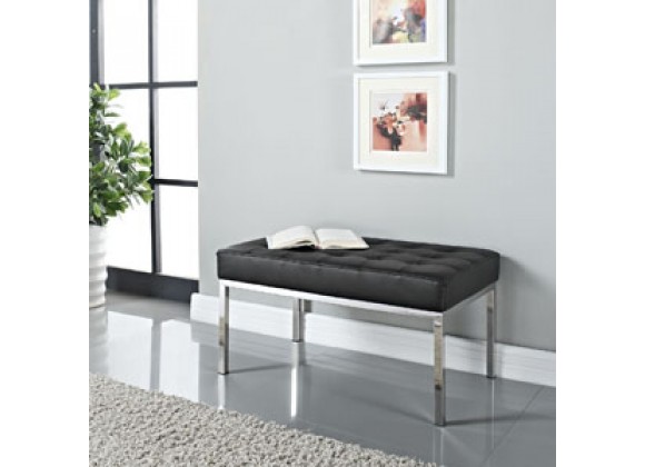 Modway Loft Two-Seater Bench