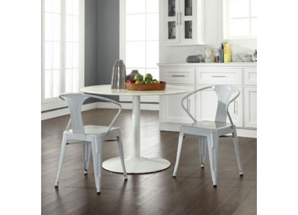 Modway Promenade Dining Armchair in Gray