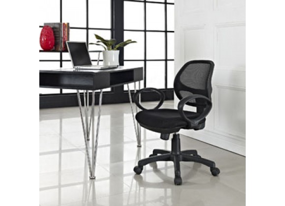 Modway Panorama Office Chair in Black