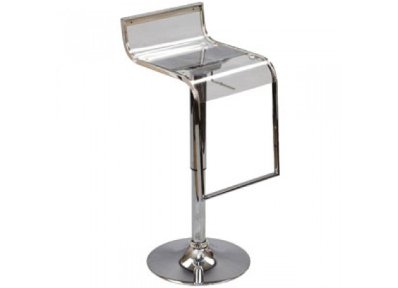 Modway LEM Acrylic Bar Stool in Clear