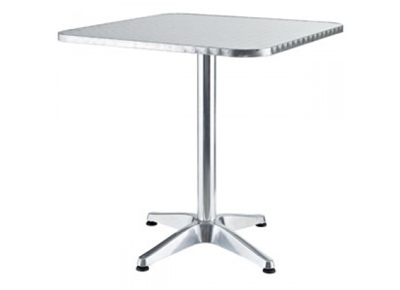 Modway Strata Pub Table in Silver