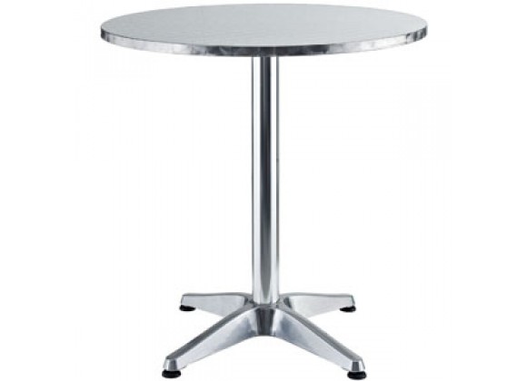 Modway Pool Pub Table in Silver