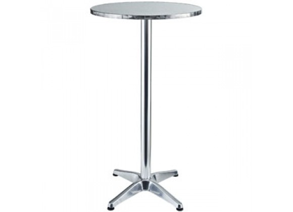 Modway Elevate Bar Table in Silver