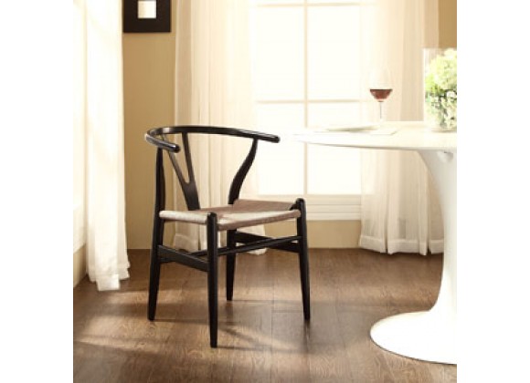 Modway Amish Wooden Dining Chair