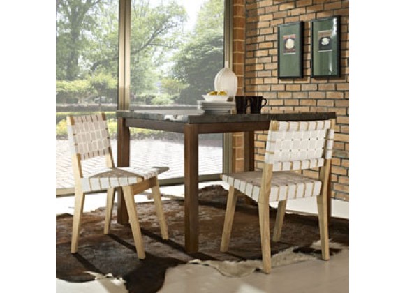 Modway Weave Dining Side Chair in White