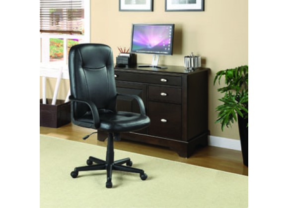 Modway Turbo Highback Office Chair in Black